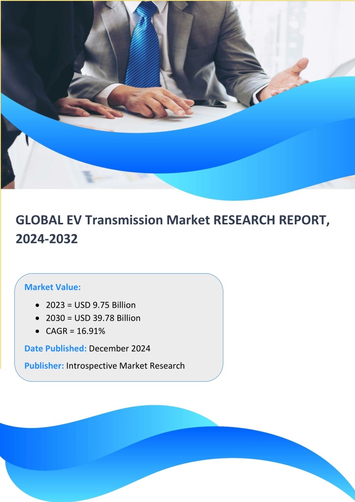 global ev transmission market research report