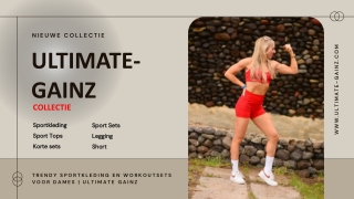 Trendy sportkleding en workoutsets voor dames  Ultimate Gainz