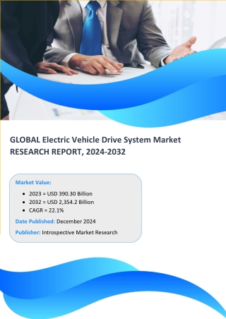 Electric Vehicle Drive System Market