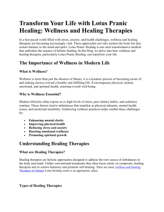 transform your life with lotus pranic healing