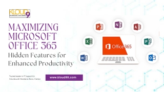 Maximizing Microsoft Office 365: Hidden Features for Enhanced Productivity.