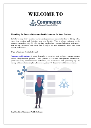 Customer Profile Software for Better Insights