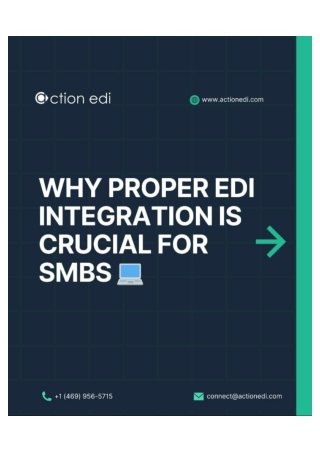 ActionEDI can transform your business!