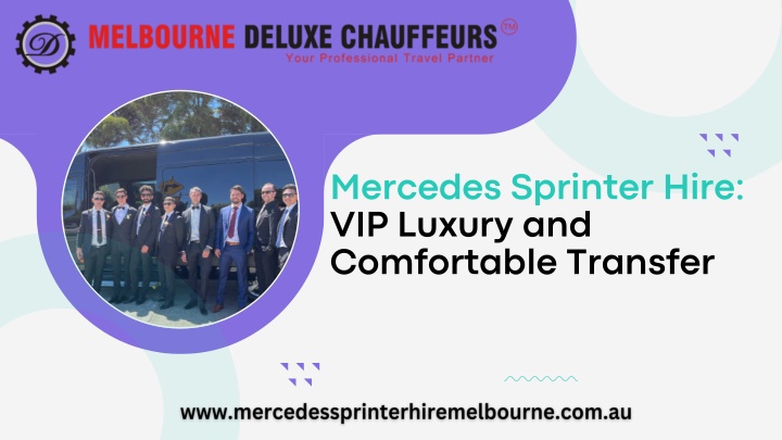 mercedes sprinter hire vip luxury and comfortable