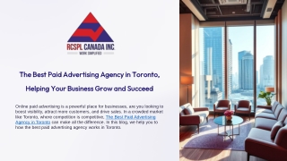 The Best Paid Advertising Agency in Toronto