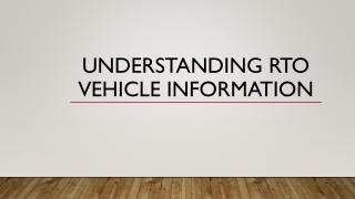 understanding rto vehicle information