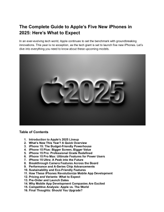 the complete guide to apple s five new iphones