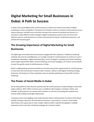 How Affordable Digital Marketing Packages in Dubai Can Help (5)