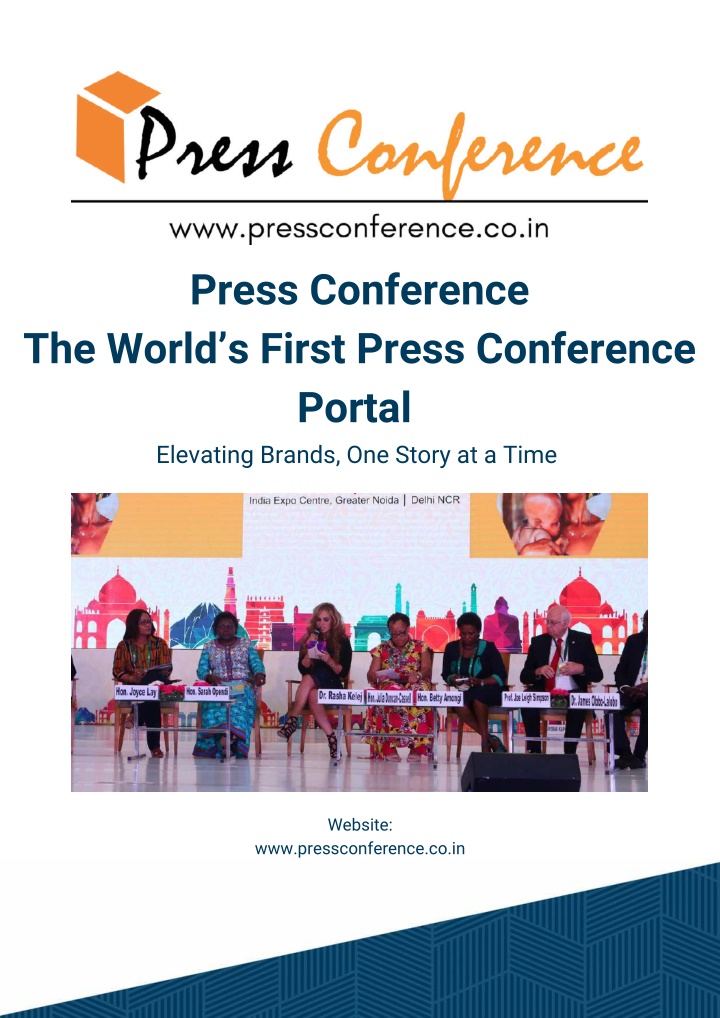 press conference the world s first press