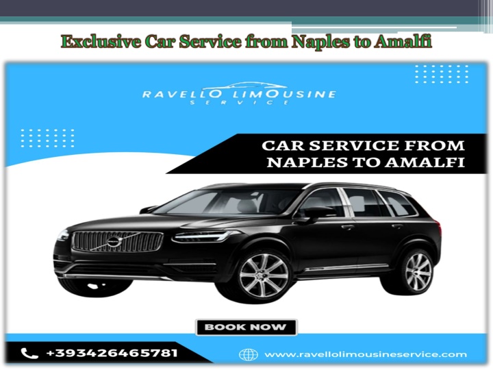 exclusive car service from naples to amalfi