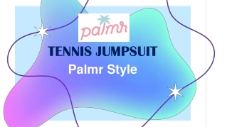 TENNIS JUMPSUIT