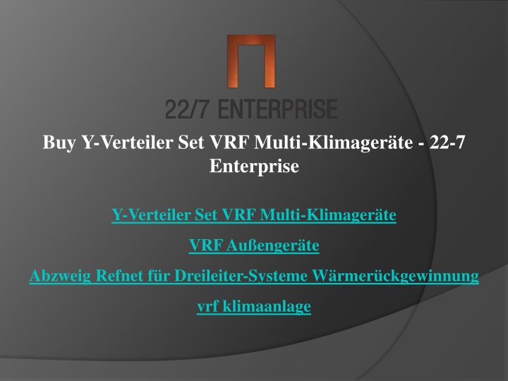 buy y verteiler set vrf multi klimager