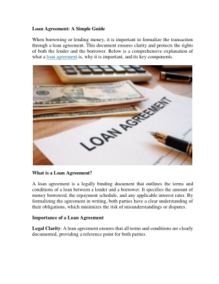 Loan Agreement