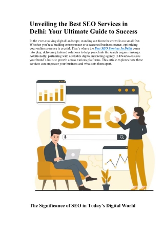 unveiling the best seo services in delhi your