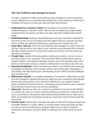 726306476-Top-10-Effective-Sales-Strategies