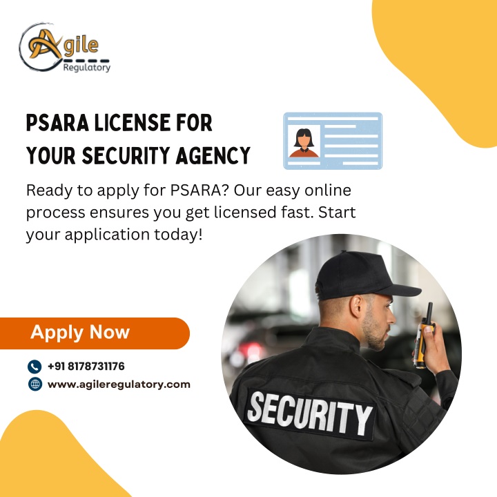 psara license for your security agency