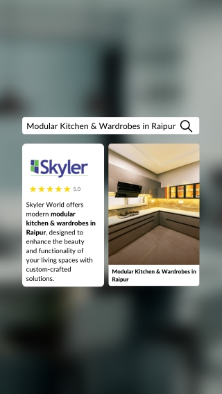 Modular Kitchen & Wardrobes in Raipur 59