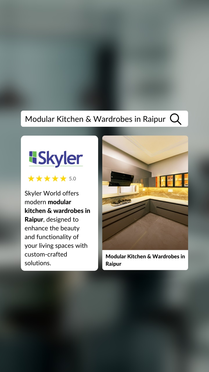 modular kitchen wardrobes in raipur