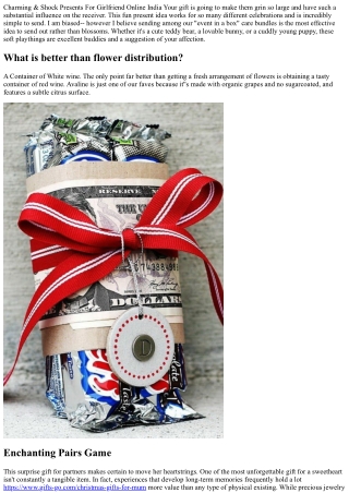 Charming & Surprise Presents For Girlfriend Online India