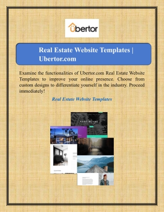 examine the functionalities of ubertor com real