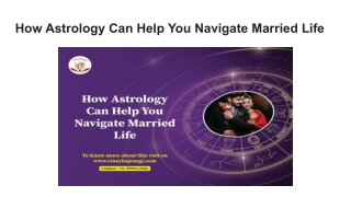 How Astrology Can Help You Navigate Married Life