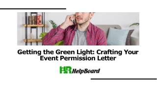 getting the green light crafting your event
