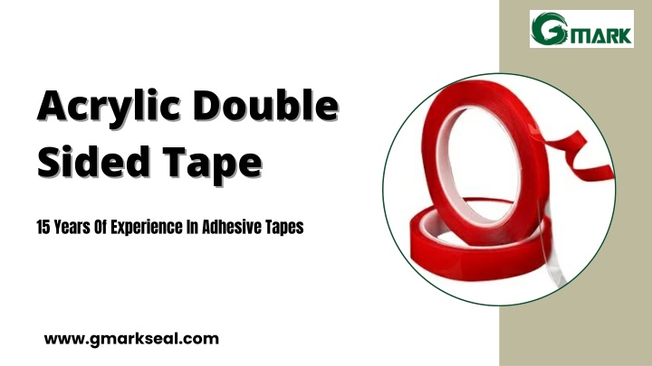 acrylic double acrylic double sided tape sided