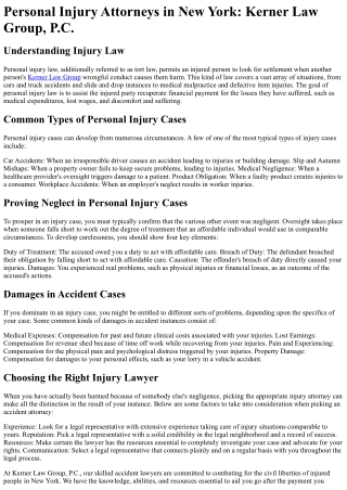 Kerner Law Group
