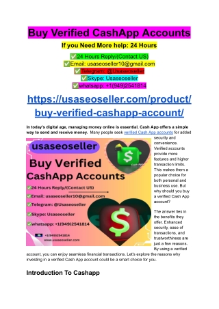 Buy Verified CashApp Accounts (9)