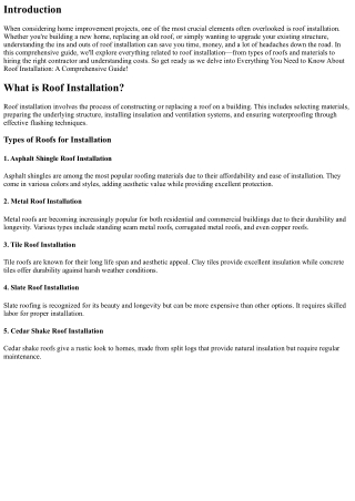 introduction