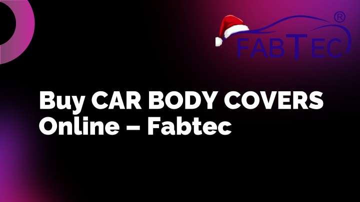 buy car body covers online fabtec