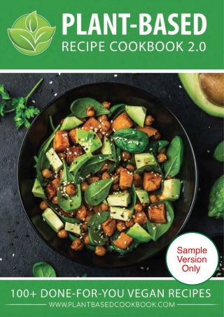 Plant Based Recipe Cookbook 2025
