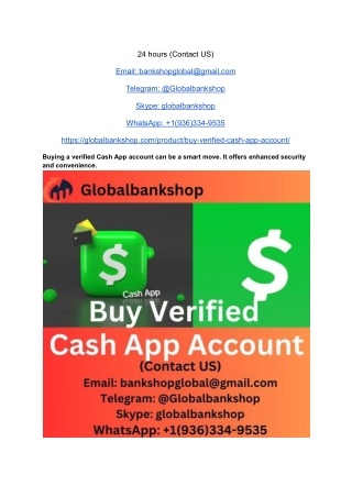 BEST Top 10 Buy Verified Cash App Account