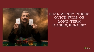 Real Money Poker