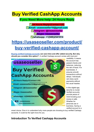 Buy Verified CashApp Accounts (10)