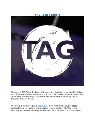 tag tattoo studio