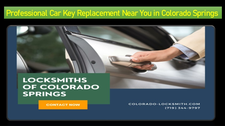 professional car key replacement near