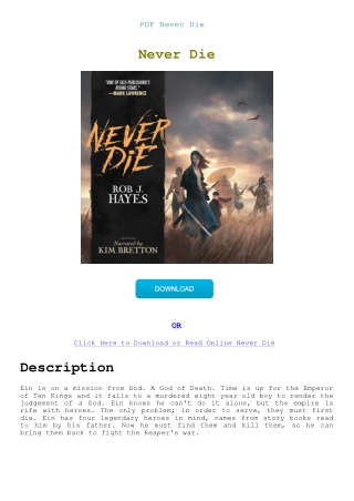 PDF Never Die