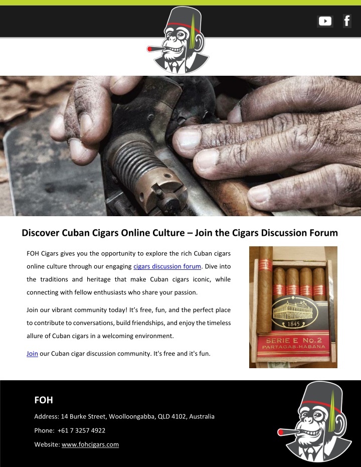 discover cuban cigars online culture join