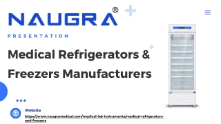 Medical Refrigerators & Freezers Manufacturers (3)