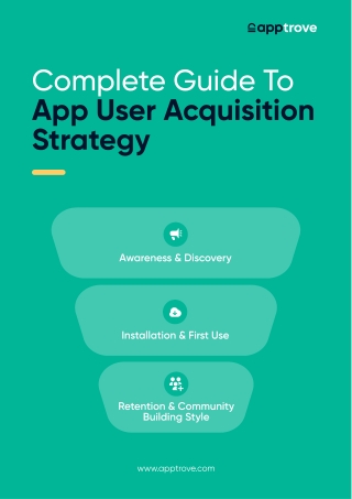 Complete guide to App user Acquisition strategy