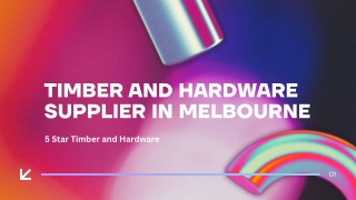 Trusted Timber and Hardware Supplier in Melbourne