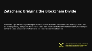 zetachain bridging the blockchain divide