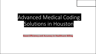 advanced medical coding solutions in houston