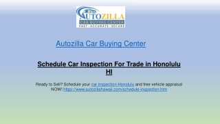 Honolulu Vehicle Safety Inspection