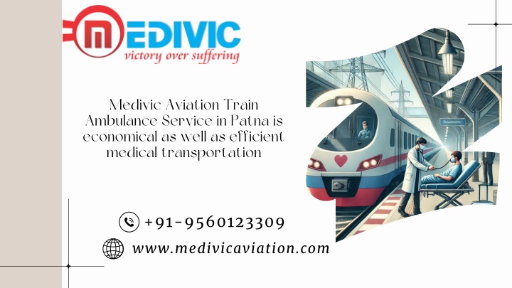 medivic aviation train ambulance service in patna