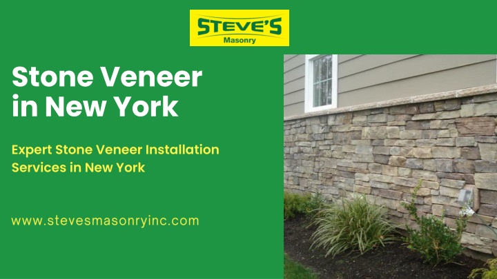 stone veneer in new york