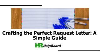 crafting the perfect request letter a simple guide