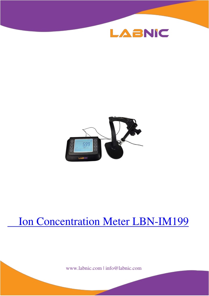 ion concentration meter lbn im199