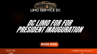 DC Limo for for President Inauguration